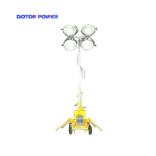 5.5M Manual Mast  Engine Trailer Lighting Tower